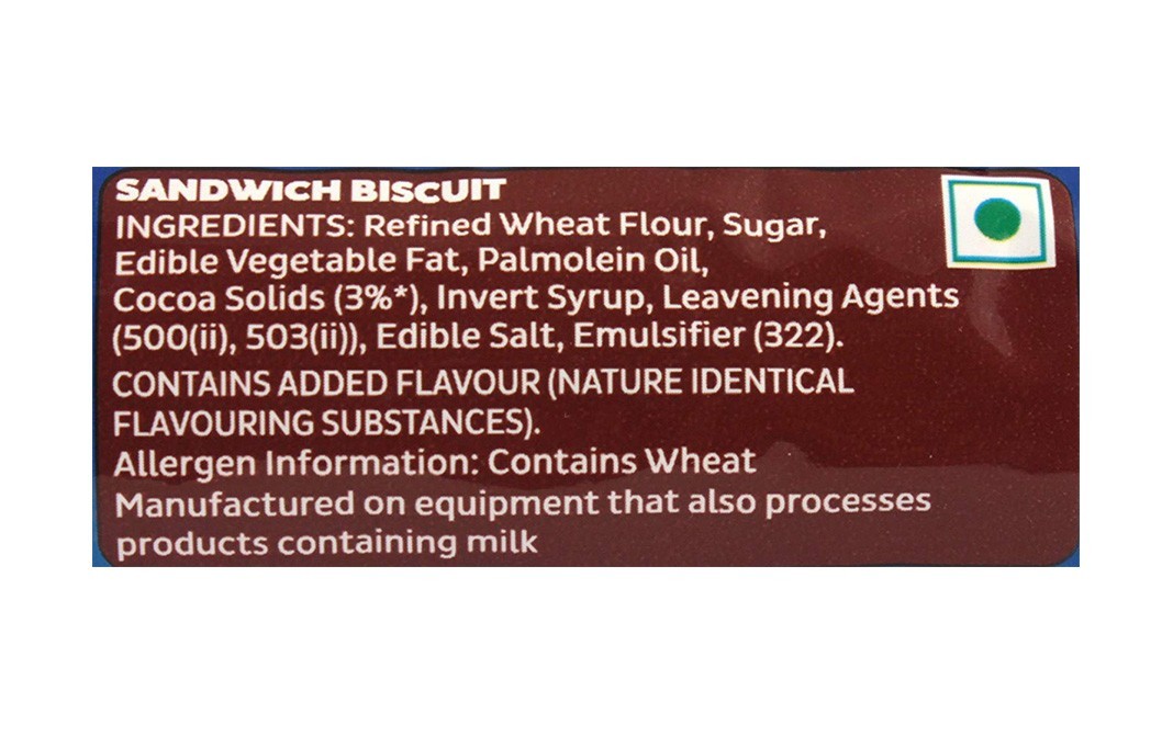 Cadbury Oreo Choco Creme Chocolaty Sandwich Bisciuts   Pack  150 grams
